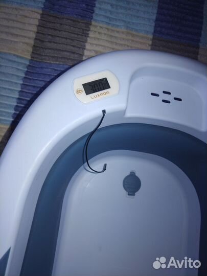 Ванночка для купания складная с термометром