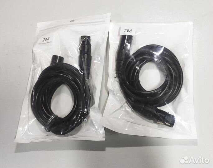 Кабель DMX (XLR-XLR) хороший, длины от 0,5 до 20м