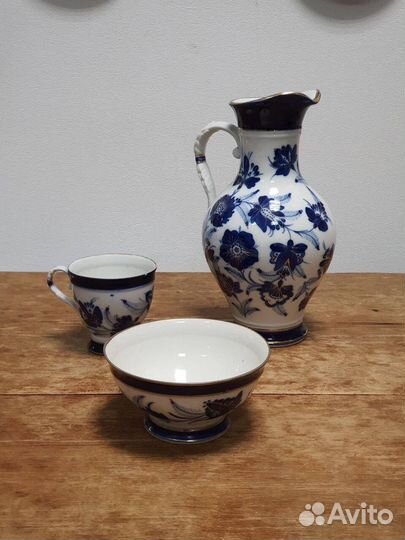Набор для воды лфз винтаж фарфор СССР