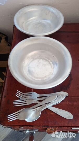 Миски аллюминиевые ссср. Цена за обе