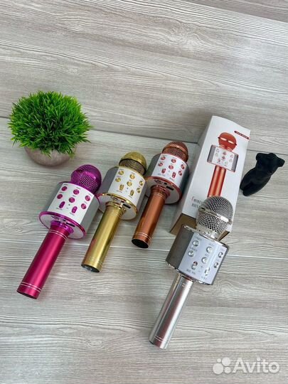 Караоке микрофон с изменением голоса