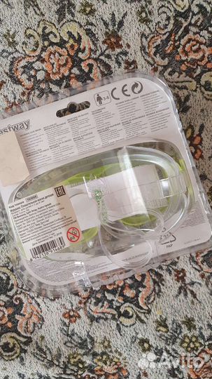 Маска для плавания детская, 3-6 лет