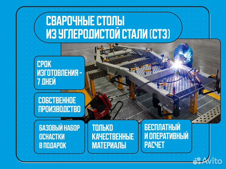 Сварочный стол 3d от производителя