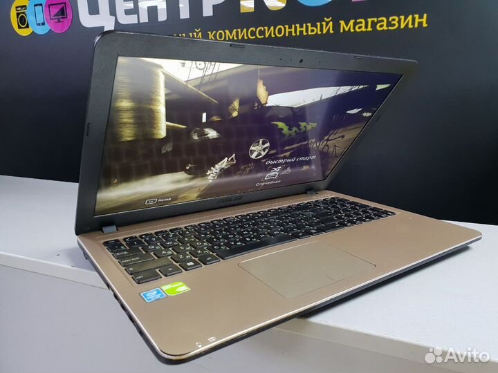 Игровой asus Pentium N5000\4GB+SSD 256GB\MX110 2GB