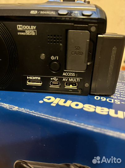 Видеокамера panasonic SD60