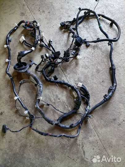 Pajero sport 2 v6 3.0 проводка подкаподная