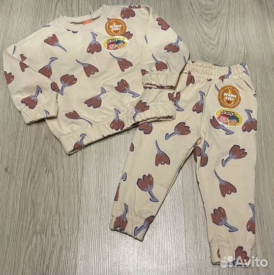 Детская одежда для девочек новый костюм 68 74