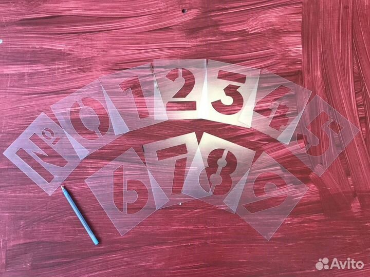 Многоразовый трафарет 