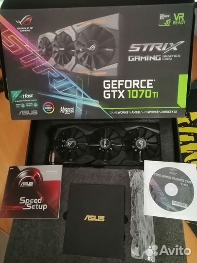 Видеокарта gtx 1070 ti 8gb