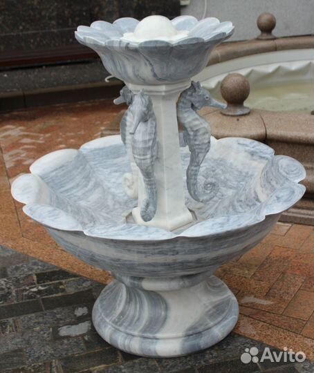 Фонтан из мрамора