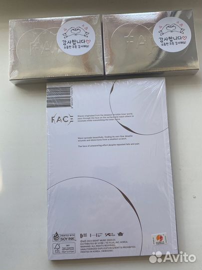 Запечатанный альбом Jimin (BTS) Face