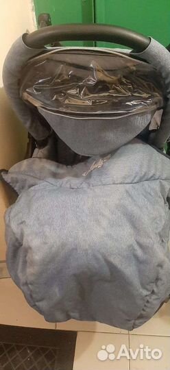 Коляска 2 в 1 индиго