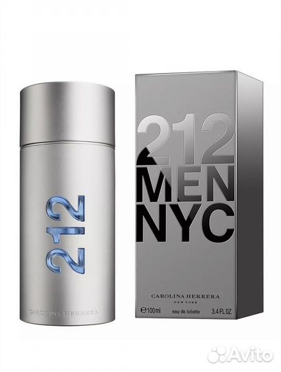 Carolina herrera 212 Men Туалетная вода 100 мл