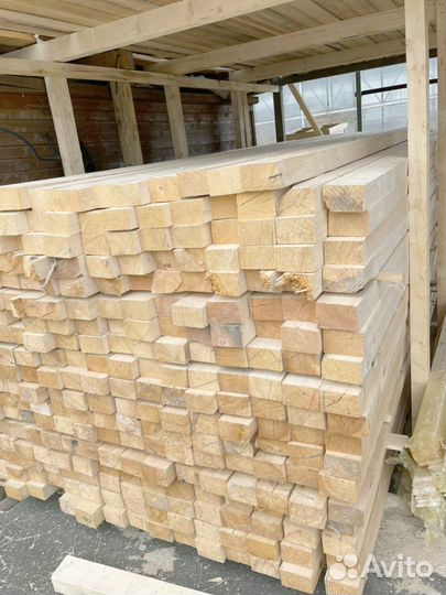Брус обрезной 150х150х6000мм с доставкой