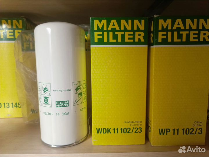 Фильтра mann-filter и др