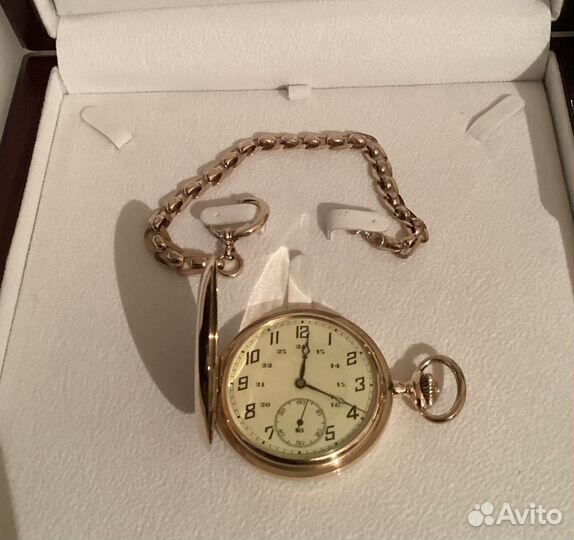 Старинные золотые швейцарские часы