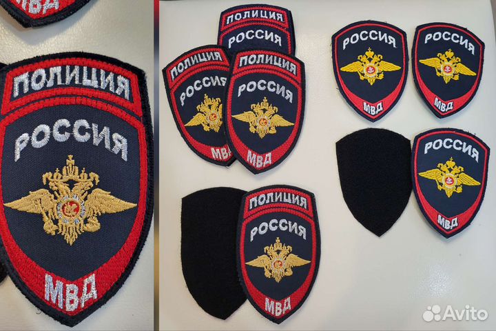 Шевроны, нашивки на липучках и без