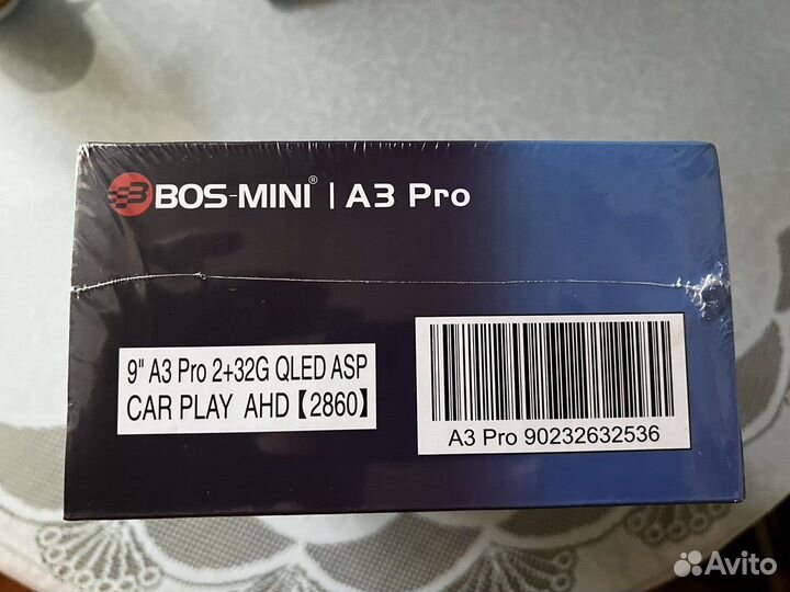 Магнитола android bos mini a3 pro 2/32 9 дюймов