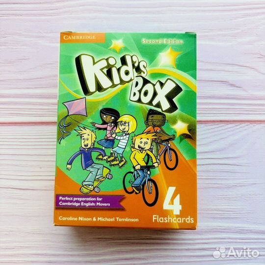 Карточки к курсу Kid’s box 4