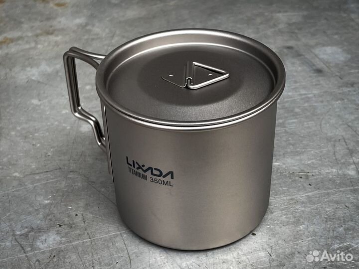 Титановая кружка Lixada 350 ml для туризма