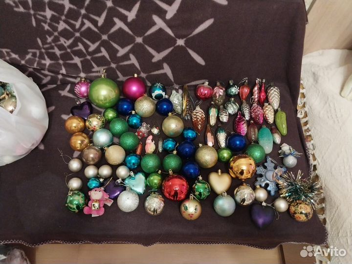 Елочные игрушки СССР одним лотом