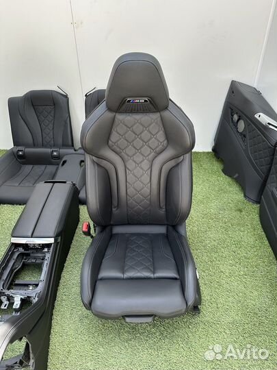 Bmw m8 f92 8 g14 g15 салон сиденья ковши