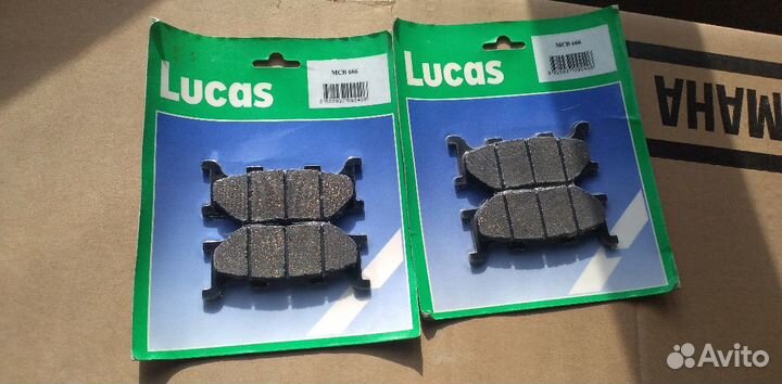 Тормозные колодки Yamaha Fz6 XJ6 XVS