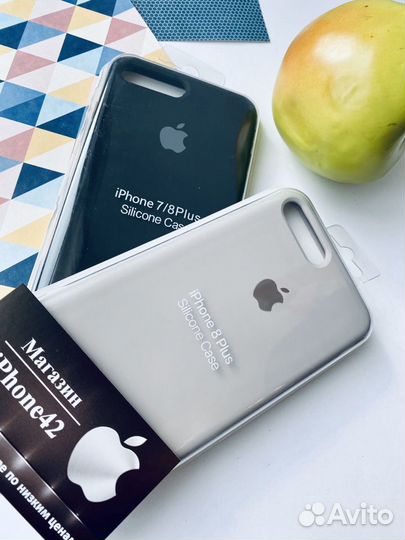 Чехол Silicon Case на iPhone 7+ / 8+