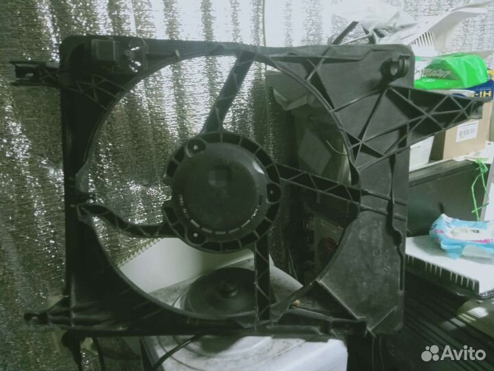 Диффузор радиатора Nissan Qashqai J10 2006 - 2010