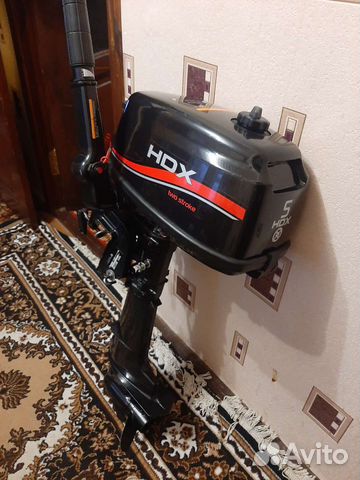 Продаётся лодочный мотор HDX 5 купить в Скопине | Транспорт | Авито
