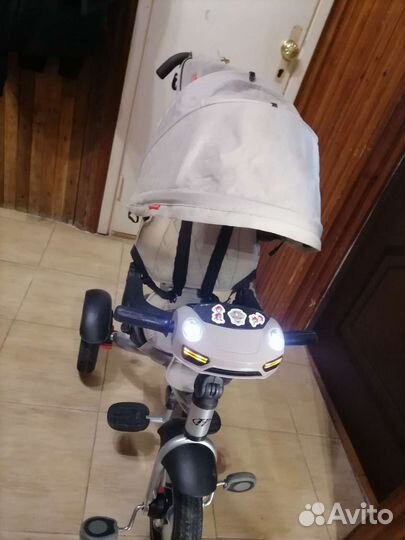 Трехколесный велосипед luxury+коляска