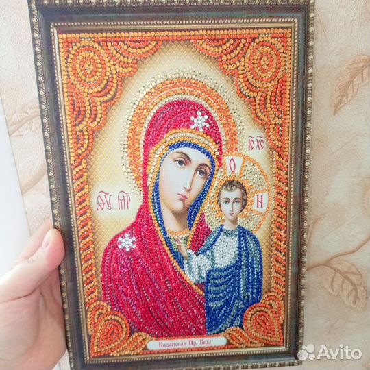 Алмазная вышивка готовая работа