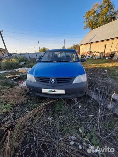 Renault Logan 1.4 МТ, 2006, битый, 500 000 км