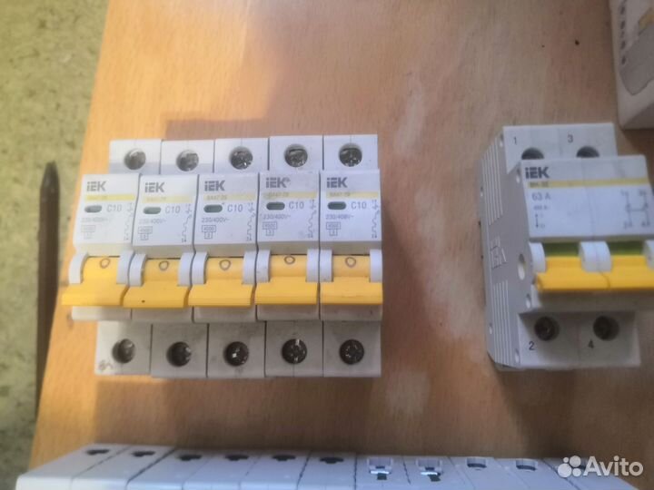 Автоматический выключатель abb, iek, Siemens