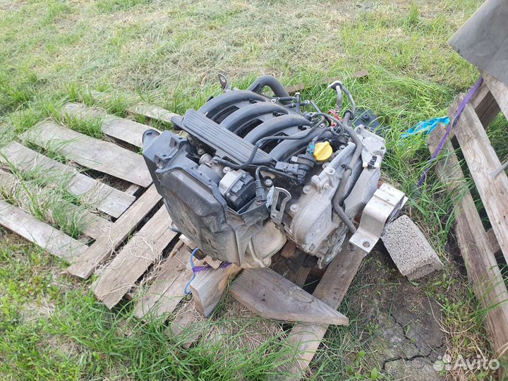 Двигатель renault logan 1.6 16кл