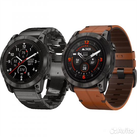 Garmin Epix PRO, Garmin Fenix 7X PRO с титаном
