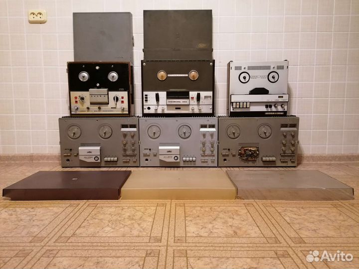 Советский магнитофон