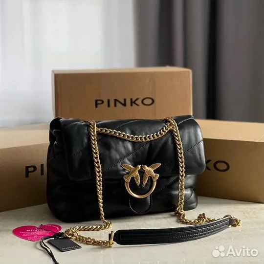 Клатч сумка Pinko Натуральная Кожа