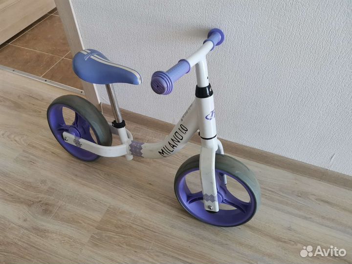 Беговел детский алюминий milano 1.0