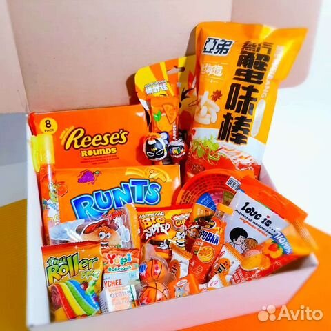 Подарок для мальчика, девочки. Азиатские сладости