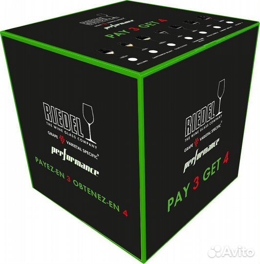 Бокалы для красного вина Riedel Performance