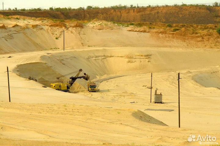 Песок напрямую с карьера 5-30 тонн тараканом