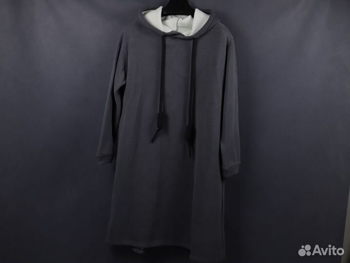 Худи женское длинное