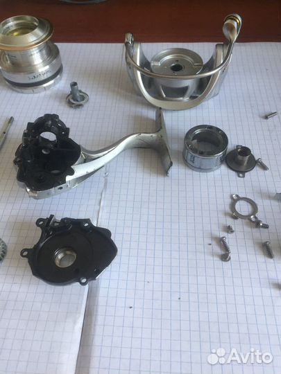 Daiwa Caldia 11 3000 разбор