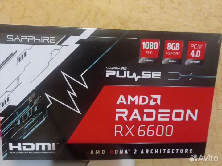 Sapphire Rx 6600 8Gb