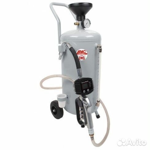 Маслораздатчик расходомером пневмо 24л (италия)