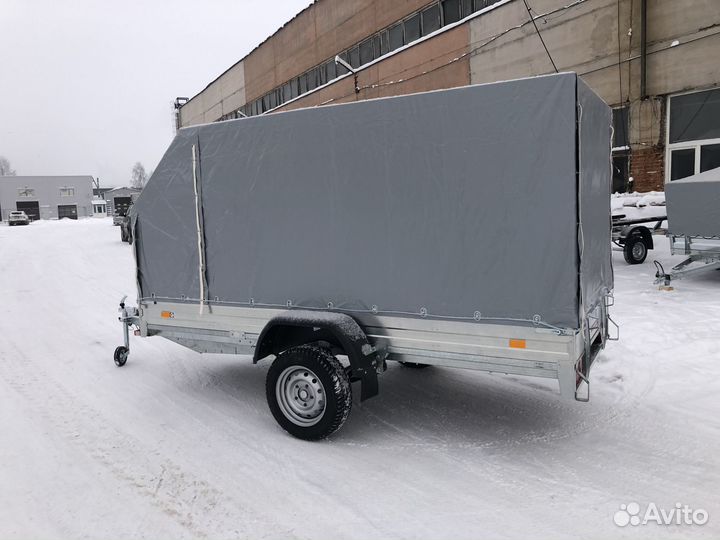 Прицеп легковой 3,5х1,5х1,5 R15 с тентом Аэро