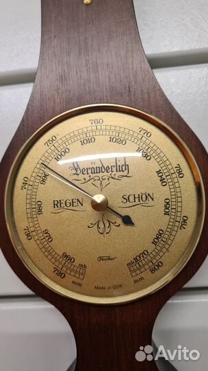 Термометр барометр veranderlich regen schon