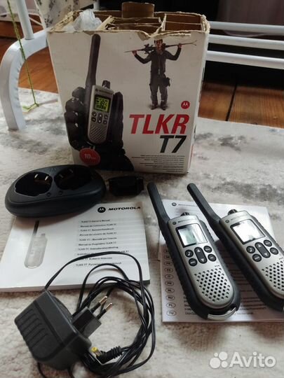 Портативная рация motorola tlkr T7