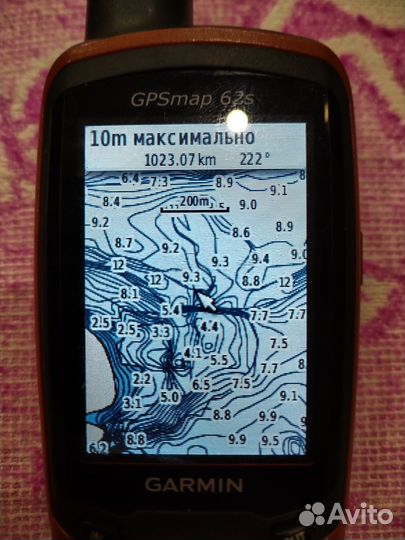 Карта глубин внутренних вод РФ для Garmin